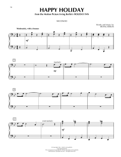 Happy Holiday von Irving Berlin (Download) 