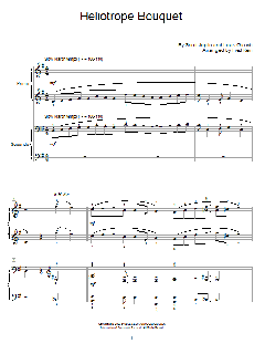 Heliotrope Bouquet von Fred Kern (Download) 