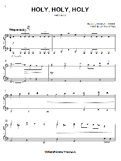 Holy, Holy, Holy! Lord God Almighty von Reginald Heber (Download) 