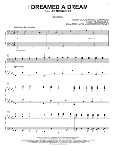 I Dreamed A Dream von Alain Boublil (Download) 