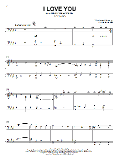 I Love You von Cole Porter (Download) 