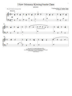 I Saw Mommy Kissing Santa Claus von Tommie Connor (Download) 