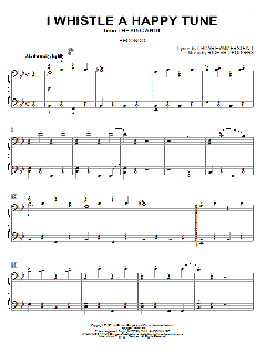 I Whistle A Happy Tune von Richard Rodgers (Download) 