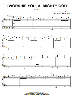 I Worship You, Almighty God von Sondra Corbett-Wood (Download) 