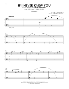 If I Never Knew You von Alan Menken (Download) 