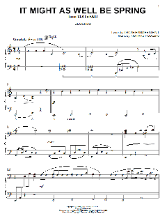 It Might As Well Be Spring von Richard Rodgers (Download) 