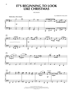 It's Beginning To Look Like Christmas von Meredith Willson (Download) 