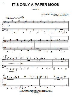 It's Only A Paper Moon von Billy Rose (Download) 