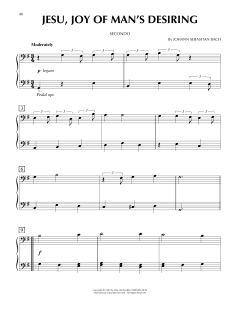 Jesu, Joy Of Man's Desiring von Johann Sebastian Bach (Download) 