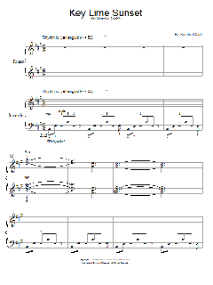 Key Lime Sunset von Sondra Clark (Download) 