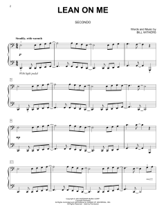 Lean On Me von Bill Withers (Download) 