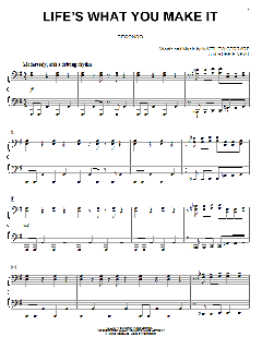 Life's What You Make It von Miley Cyrus (Download) 