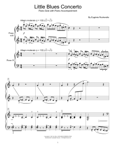 Little Blues Concerto von Eugénie Rocherolle (Download) 