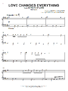 Love Changes Everything von Andrew Lloyd Webber (Download) 