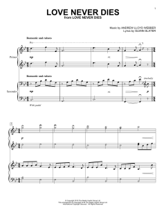 Love Never Dies von Glenn Slater (Download) 