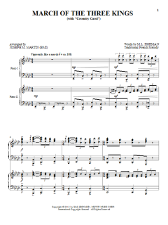 March Of The Three Kings von Joseph M. Martin (Download) 