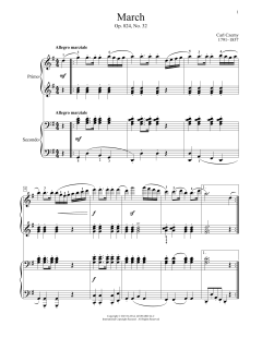 March, Op. 824, No. 32 von Carl Czerny (Download) 