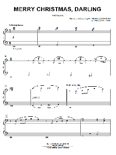Merry Christmas, Darling von The Carpenters (Download) 