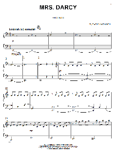 Mrs. Darcy von Dario Marianelli (Download) 