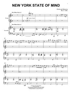 New York State Of Mind von Billy Joel (Download) 