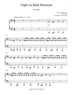 Night On Bald Mountain von Modest Mussorgski (Download) 