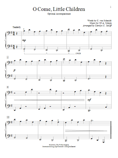 O Come, Little Children von Carolyn C. Setliff (Download) 