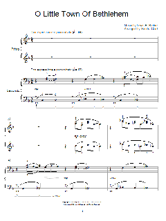 O Little Town Of Bethlehem von Phillips Brooks (Download) 