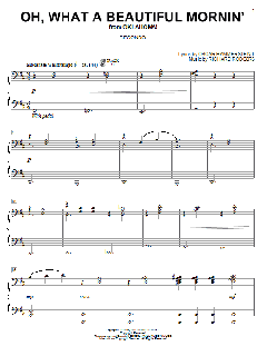 Oh, What A Beautiful Mornin' von Richard Rodgers (Download) 