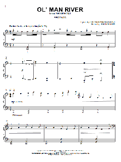 Ol' Man River von Jerome Kern (Download) 