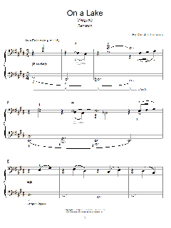 On A Lake von Christos Tsitsaros (Download) 