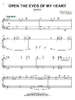 Open The Eyes Of My Heart von Sonicflood (Download) 