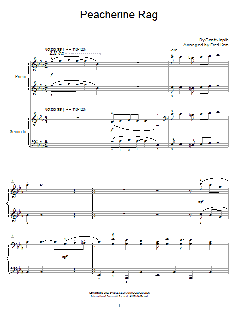 Peacherine Rag von Fred Kern (Download) 