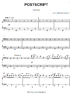 Postscript von Eugénie Rocherolle (Download) 