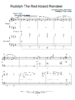 Rudolph The Red-Nosed Reindeer von Johnny Marks (Download) 