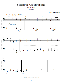 Seasonal Celebrations von Christos Tsitsaros (Download) 