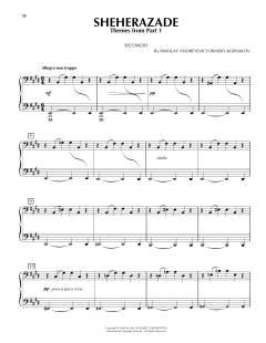 Sheherazade, Themes from Part 1 von Nikolay A. Rimsky-Korsakov (Download) 