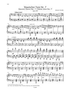 Slavonic Dance von Antonín Dvořák (Download) 