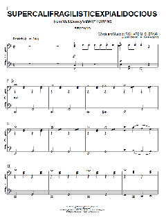 Supercalifragilisticexpialidocious von Julie Andrews (Download) 