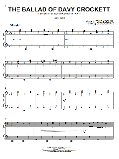 The Ballad Of Davy Crockett von Fess Parker (Download) 