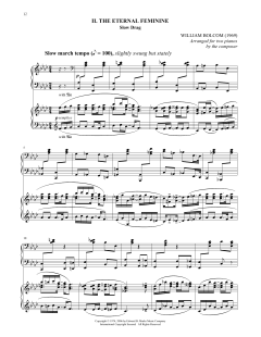 The Eternal Feminine von William Bolcom (Download) 