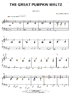 The Great Pumpkin Waltz von Vince Guaraldi (Download) 