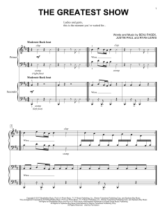 The Greatest Show von Benj Pasek (Download) 