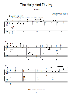 The Holly And The Ivy von Traditional (Download) 