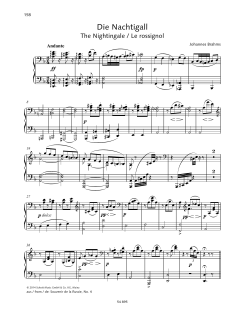 The Nightingale von Johannes Brahms (Download) 