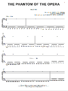 The Phantom Of The Opera von Andrew Lloyd Webber (Download) 