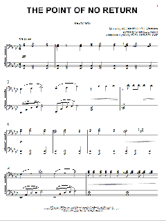 The Point Of No Return von Andrew Lloyd Webber (Download) 