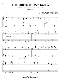 The Unbirthday Song von Al Hoffman (Download) 