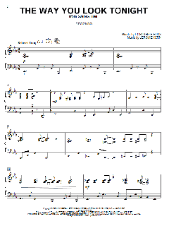 The Way You Look Tonight von Jerome Kern (Download) 