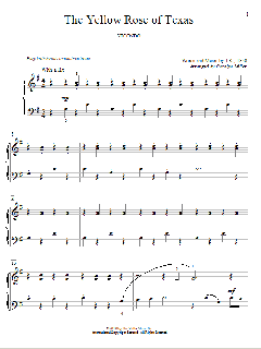 The Yellow Rose Of Texas von Traditional (Download) 