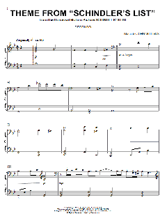 Theme from Schindler's List von John Williams (Download) 